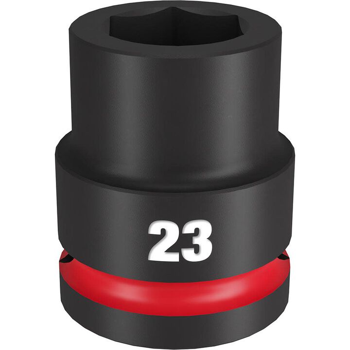 Milwaukee Impact Socket 3/4in Drive 23mm Standard 6 Point