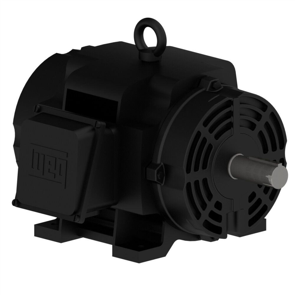 WEG 230-460V 15HP 1775 Rpm Definite Purpose Compressor Electric Motor, large image number 1
