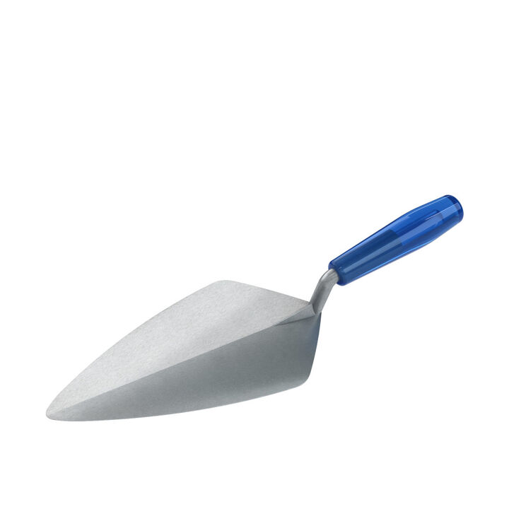 Bon Tool Brick Trowel Narrow London Forged 10-1/2 Inch with Plastic Handle