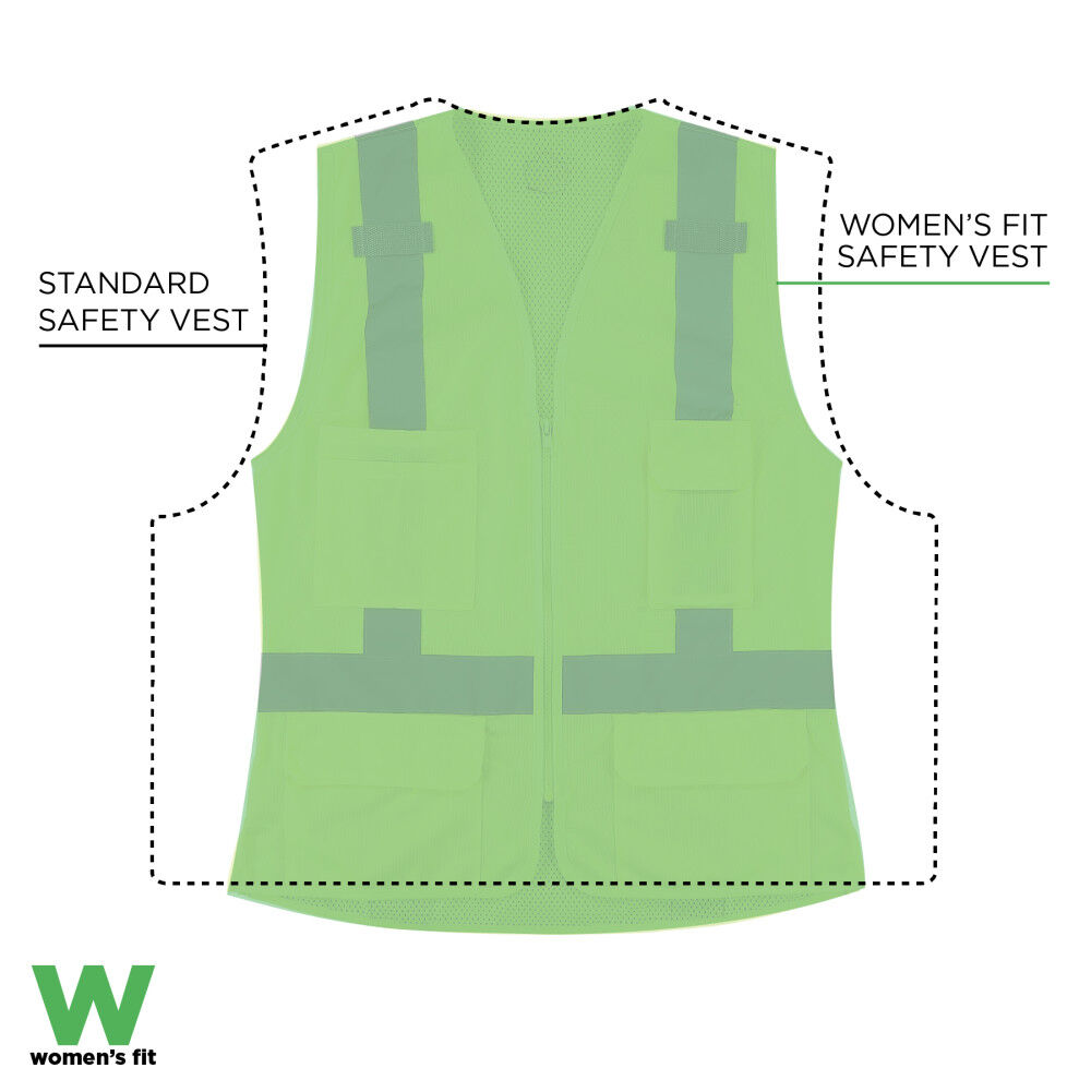 Ergodyne GloWear 8247ZW-S Class 2 Womens Surveyor Vest, large image number 6