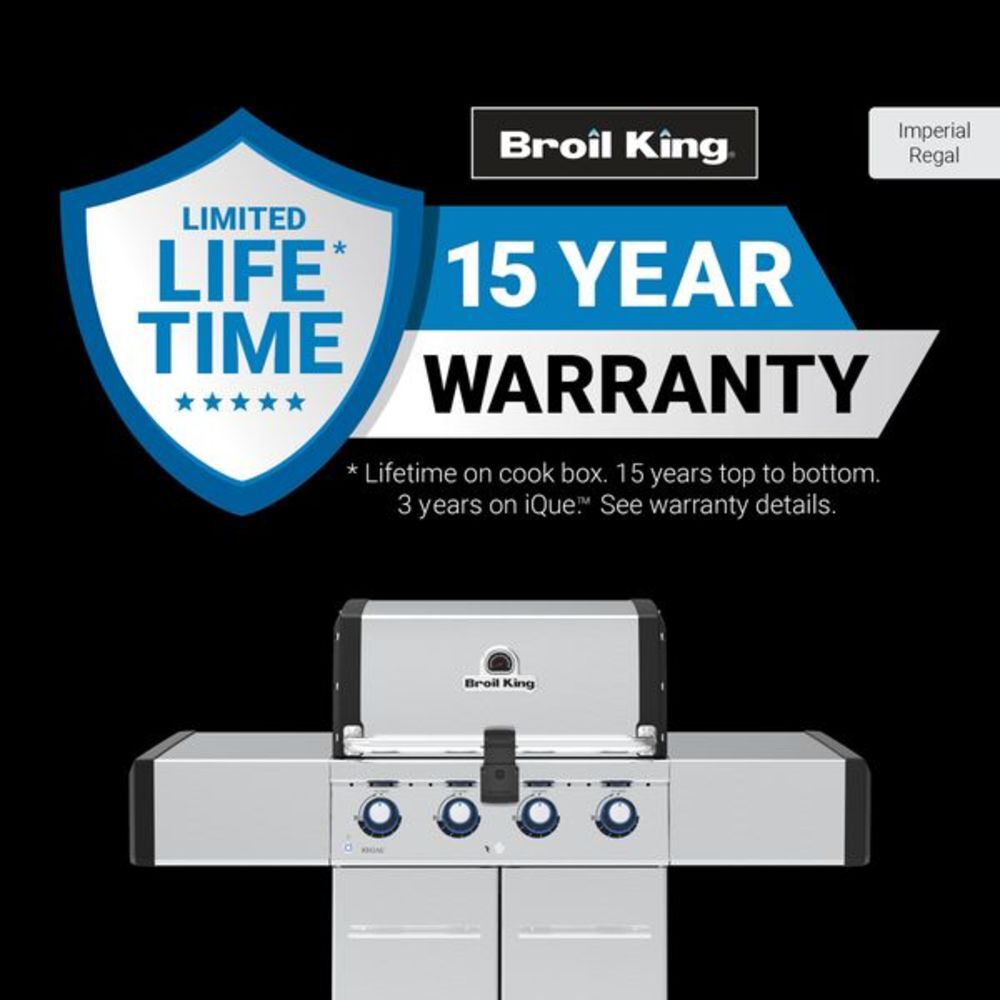 Broil King Regal S420 Pro 4-Burner Liquid Propane Gas Grill, large image number 5