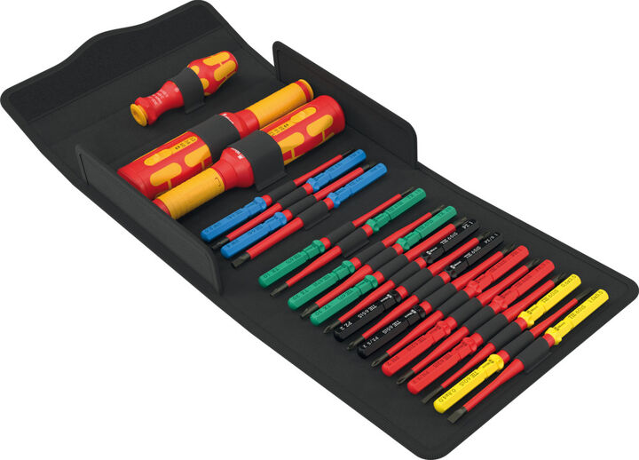 Wera Tools Kompakt VDE Kraftform Safe Control Cabinet Set 1, 23 Pieces