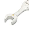 GEARWRENCH 90-Tooth 12 Point Metric Stubby Flex Ratcheting Combination Wrench Set 10pc, small image number 3