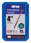 Kreg XL Pocket-Hole Screws 4in 75qty, small image number 1