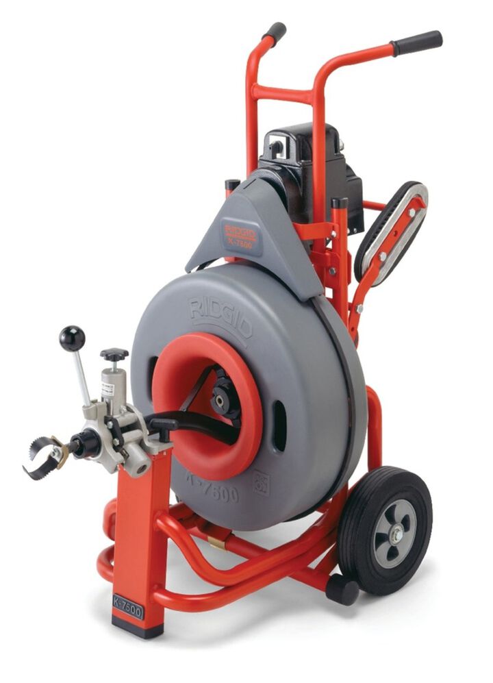Ridgid 115V 4/10HP Drum Machine with Inner Core Cable