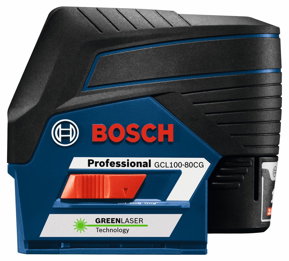 Bosch 12V Max Connected Green-Beam Cross-Line Laser with Plumb Points Kit Reconditioned, large image number 4