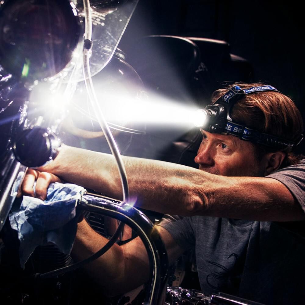 Police Security BLACKOUT 615 Lumens 4 AA Alkaline Battery Powered Headlamp, large image number 2