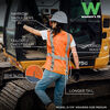 Ergodyne GloWear 8247ZW-S Class 2 Womens Surveyor Hi-Vis Orange Vest Medium, small image number 3