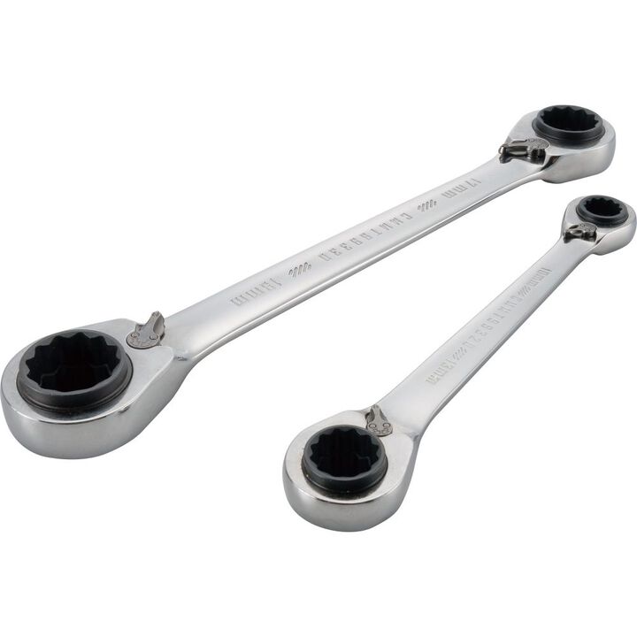 CRAFTSMAN Metric Ratcheting Box Wrench Set, 2pc