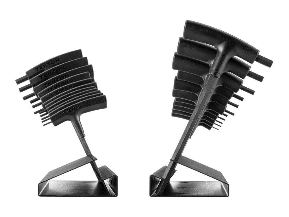 Tekton Flat End Hex T-Handle Key Set with Stand, 10 Pieces (2-10 mm), large image number 4