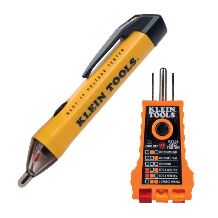 Klein Tools NCVT & GFCI Receptacle Test Kit