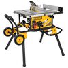 DEWALT 10in Jobsite Table Saw 32 1/2in Rip Capacity & Rolling Stand, small image number 1