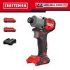 CRAFTSMAN V20 BRUSHLESS RP Cordless 1/4 Inch Impact Driver Kit, small image number 3