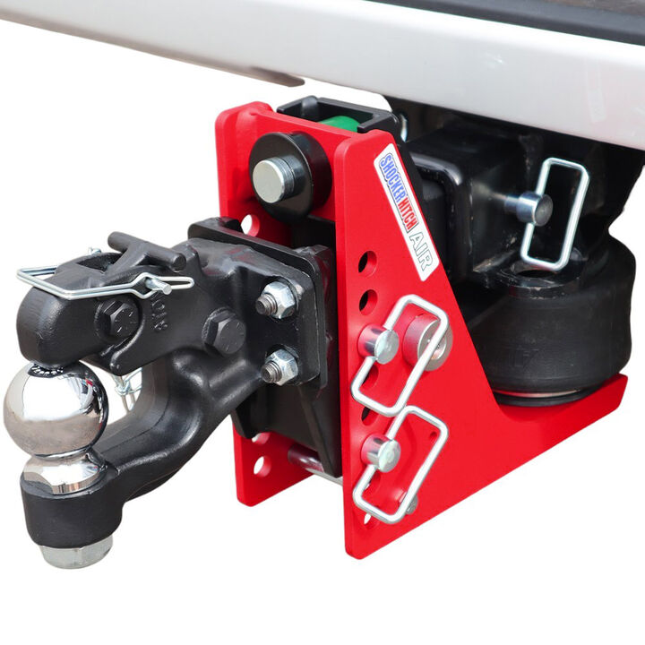 Shocker Hitch 14K 2.5 Inch Air Hitch with Pintle & 2-5/16 Inch Ball