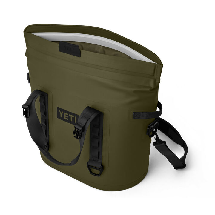 YETI Hopper M30 Soft Tote Cooler Olive/Black, large image number 3