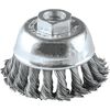 Makita 2-3/4in Knot Wire Cup Brush 5/8in-11, small image number 1