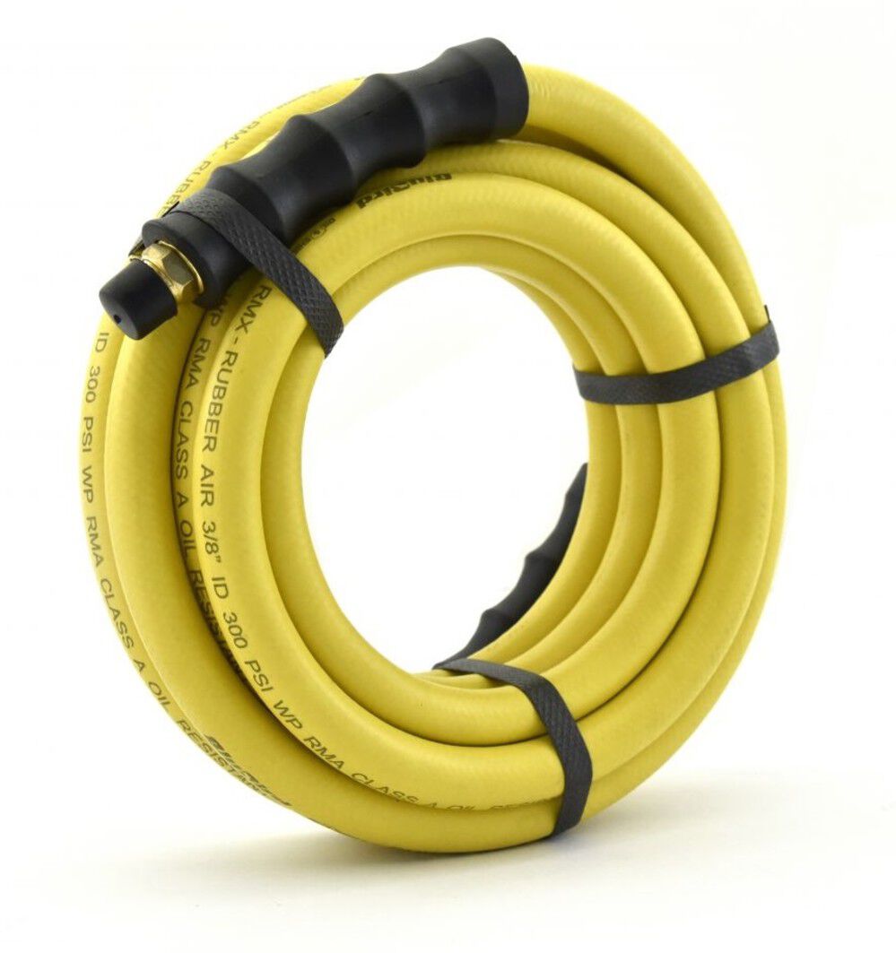 BluBird OilShield 3/8 Inch x 15 Ft. Nitrile Rubber Air Hose Assembly, large image number 4