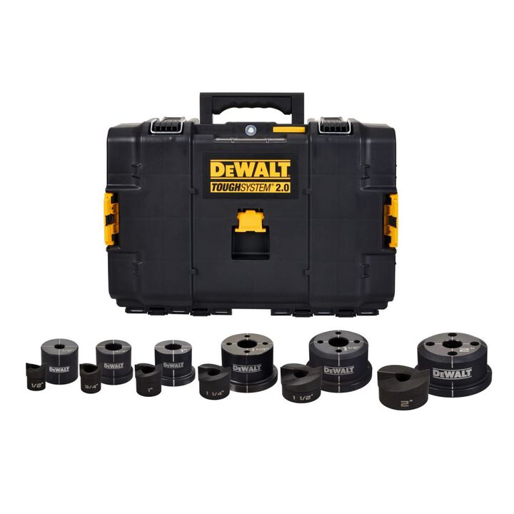 DEWALT 1/2in to 2in Knockout Set