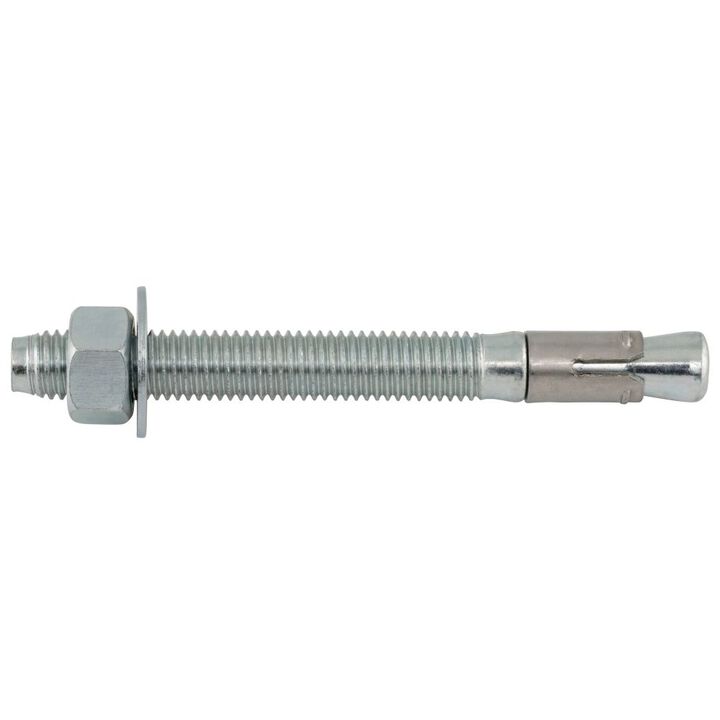 DEWALT 5/8 In. x 6 In. Power-Stud Carbon Steel Wedge Expansion Anchor - 25 Anchors