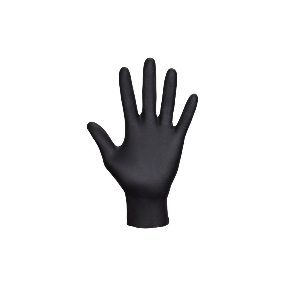 SAS Safety Raven Nitrile Gloves Disposable Powder-Free 100 pc - Medium - 66517, large image number 2