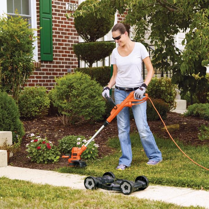 Black and Decker 6.5 Amp 12 Inch Electric 3-in-1 Compact Mower, large image number 3
