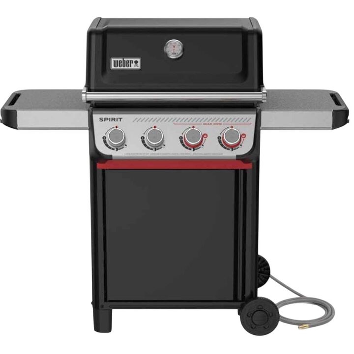 Weber Spirit E-425 26.6 Inch 4 Burner 35000 BTU Black Natural Gas Grill