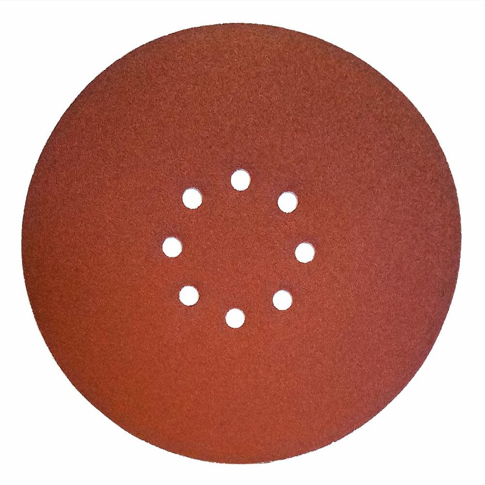 BN Products 9 Inch Hook & Loop Sanding Discs - 120 Grit/Medium - 10 Pack, large image number 1