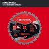 CRAFTSMAN 7-1/4 Inch 24T Framing Saw Blade, small image number 2