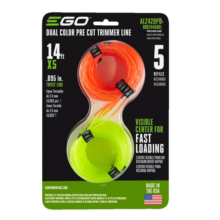 EGO POWER+ Dual Color Pre-Cut Trimmer Line