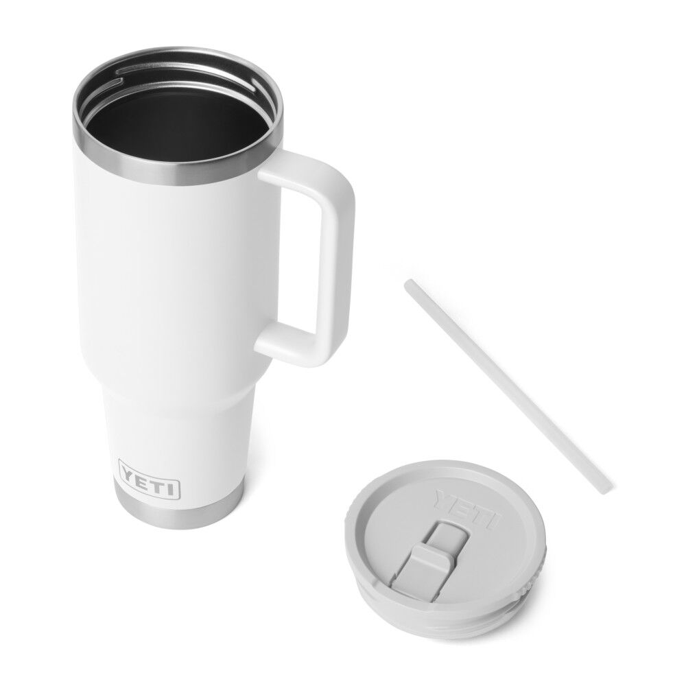 YETI Rambler 40 Oz Travel Mug with Straw Lid, large image number 6