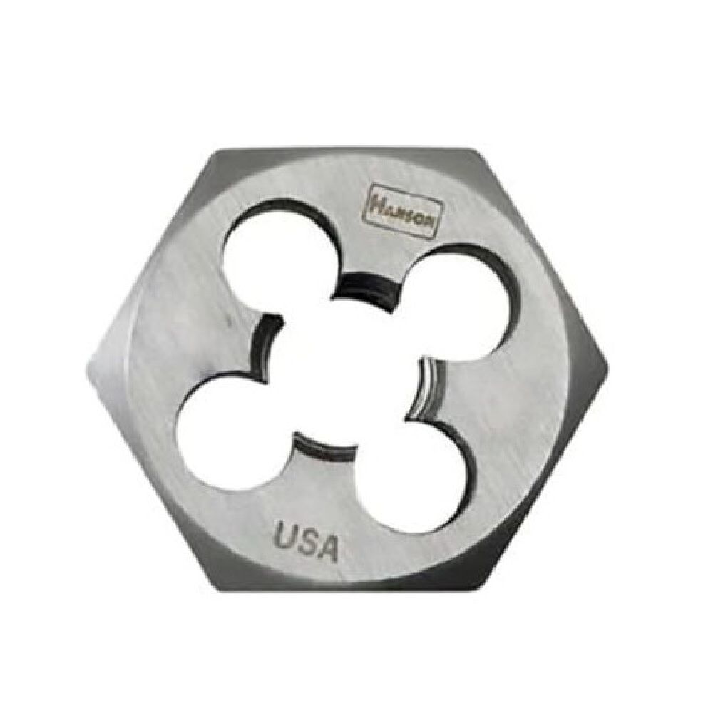 Irwin Hanson 9 mm x 1.25 Inch High Carbon Steel Hexagon Metric Die, large image number 1