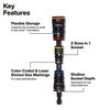 Klein Tools Impact Socket with Ratchet Handle, small image number 3