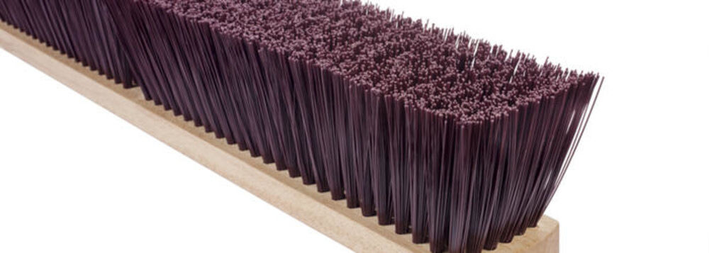 Magnolia Brush Assembled 24 Brown Plastic Garage Broom, large image number 2