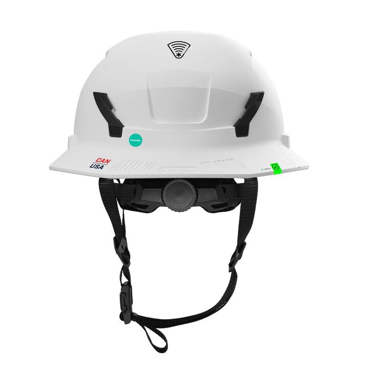 Studson Full Brim Non-Vented Safety Helmet Type 2 Class E White North America Dual-Certification, large image number 4