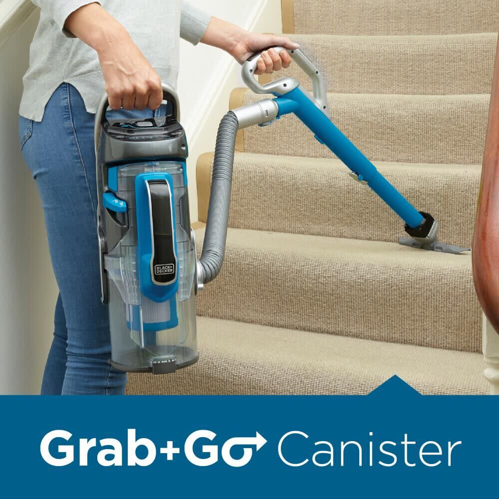 Black and Decker POWERSERIES Pro Cordless Vacuum, 2-In-1, Blue, large image number 11