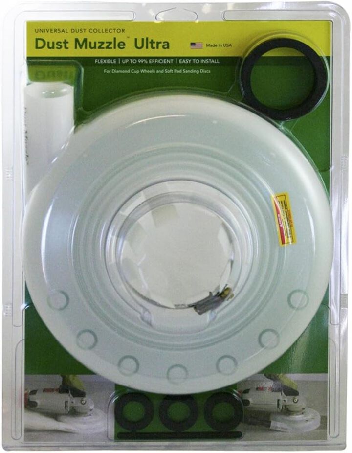 Dust Collection Universal Dust Muzzle Ultra for 4-5 Inch Angle Grinder