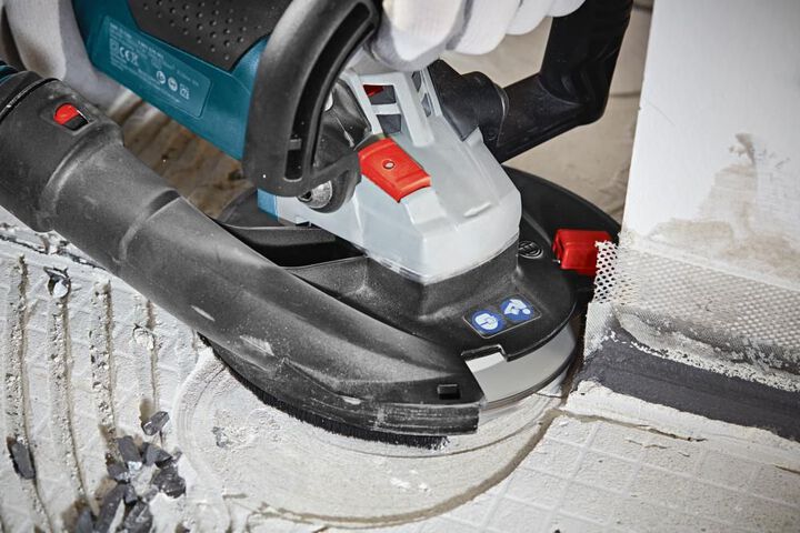 Bosch 5 Inch Concrete Surfacing Grinder with Dedicated Dust-Collection Shroud, large image number 6