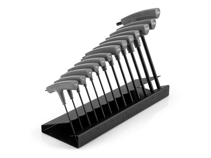 Tekton Star T-Handle Key Set with Stand, 13 Piece (T6-T50)