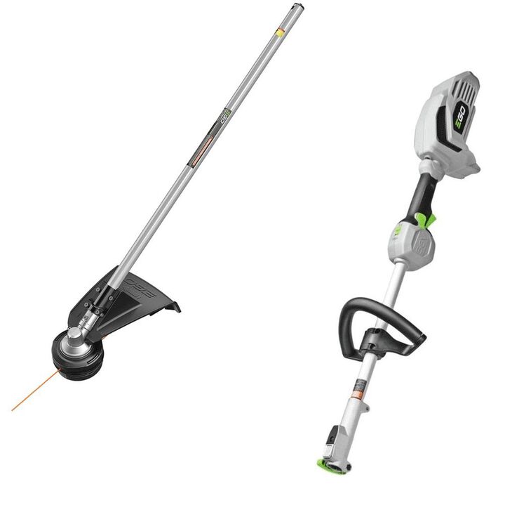 EGO Power+ 15 Inch String Trimmer Attachment and Power Head (Bare Tool) Reconditioned Bundle