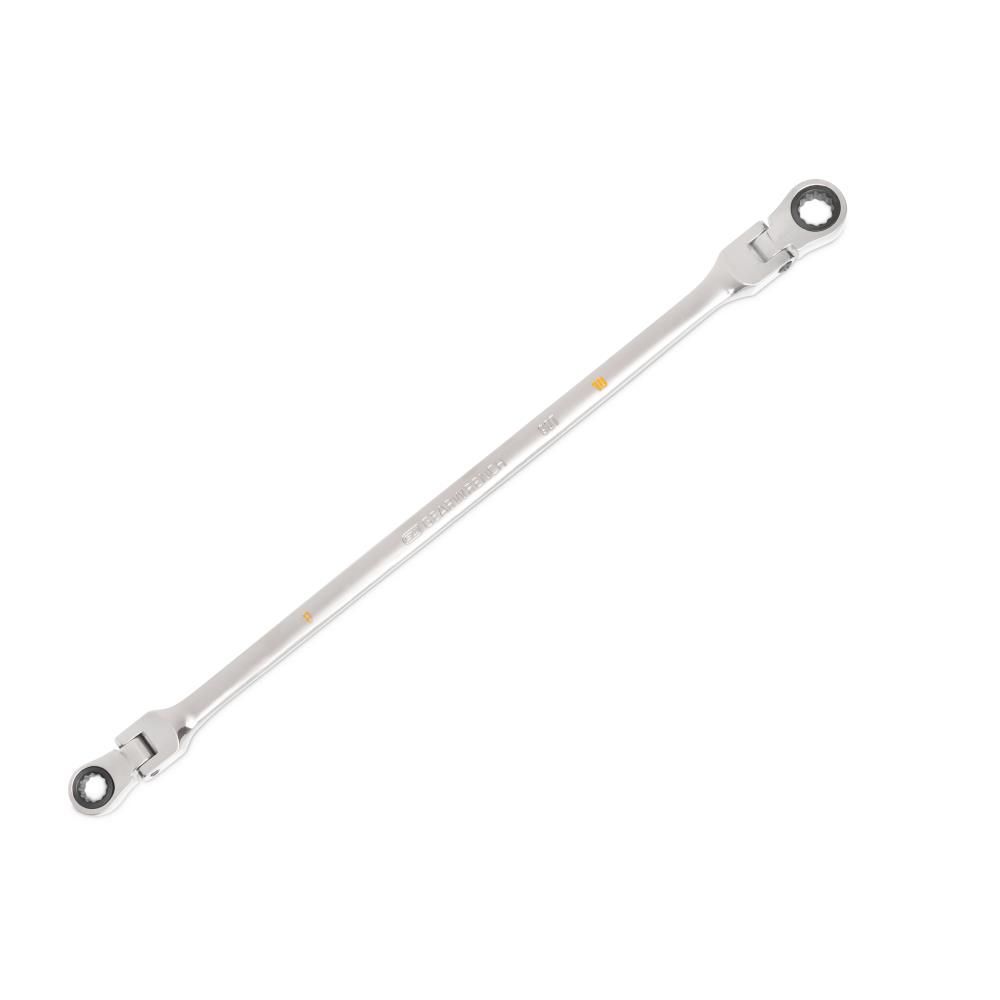 GEARWRENCH Ratcheting Wrench 90 Tooth 12 Point GearBox Double Flex 8x10mm, large image number 1