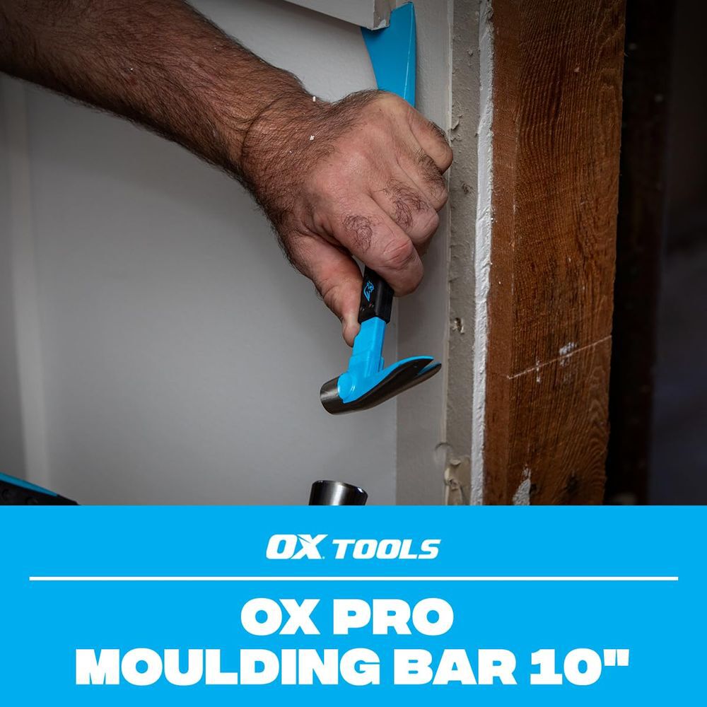 Ox Tools 10 Inch Length Pro Molding Bar with Ergonomic Rubber Grip Handle, large image number 11