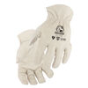 Black Stallion White A6 Cut Grain Cowhide Drivers Gloves 2X, small image number 1