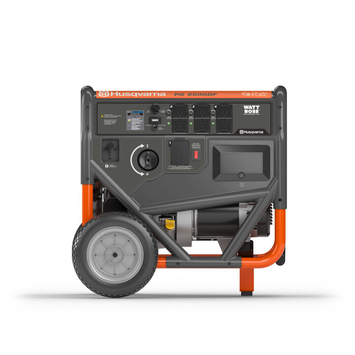Husqvarna 6500W Electric Start Gas Powered 49-State Portable Generator