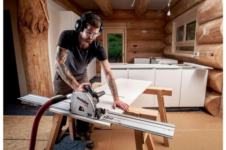 Metabo 6 1/2in Circular Saw Plunge Cut (Bare Tool), large image number 4