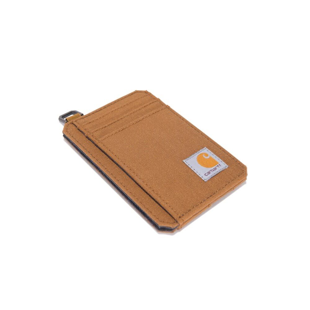 Carhartt Nylon Duck Front Pocket Wallet, One Size, Carhartt Brown, large image number 5