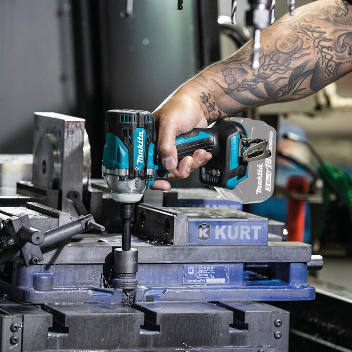 Makita 18V LXT Impact Wrench 3/8in Sq (Bare Tool), large image number 8