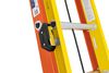 Werner Glidesafe Extension Ladder Fiberglass Tri Rung Type IA 40', small image number 5