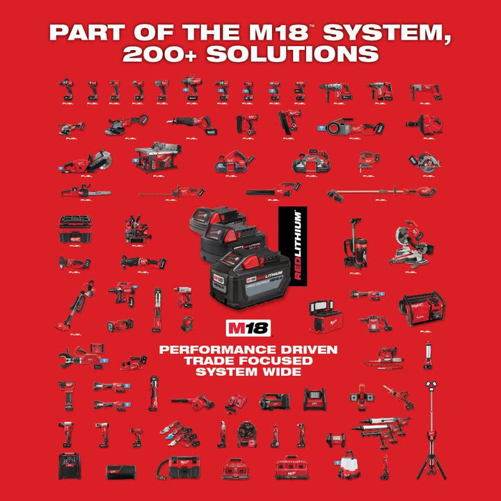 Milwaukee M18 FUEL Dual Battery Wet/Dry Vacuum Motor Head (Bare Tool), large image number 13