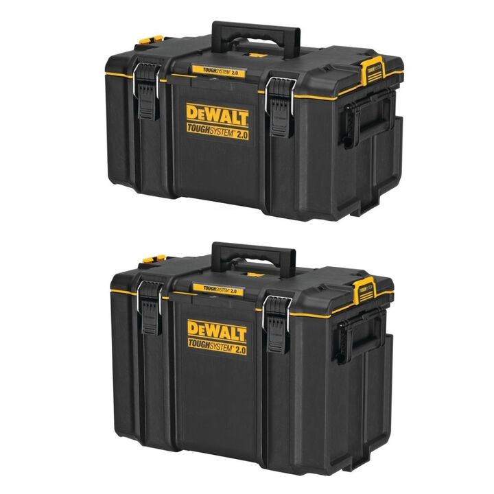 DEWALT ToughSystem 2.0 Large & Extra Large Toolbox Bundle