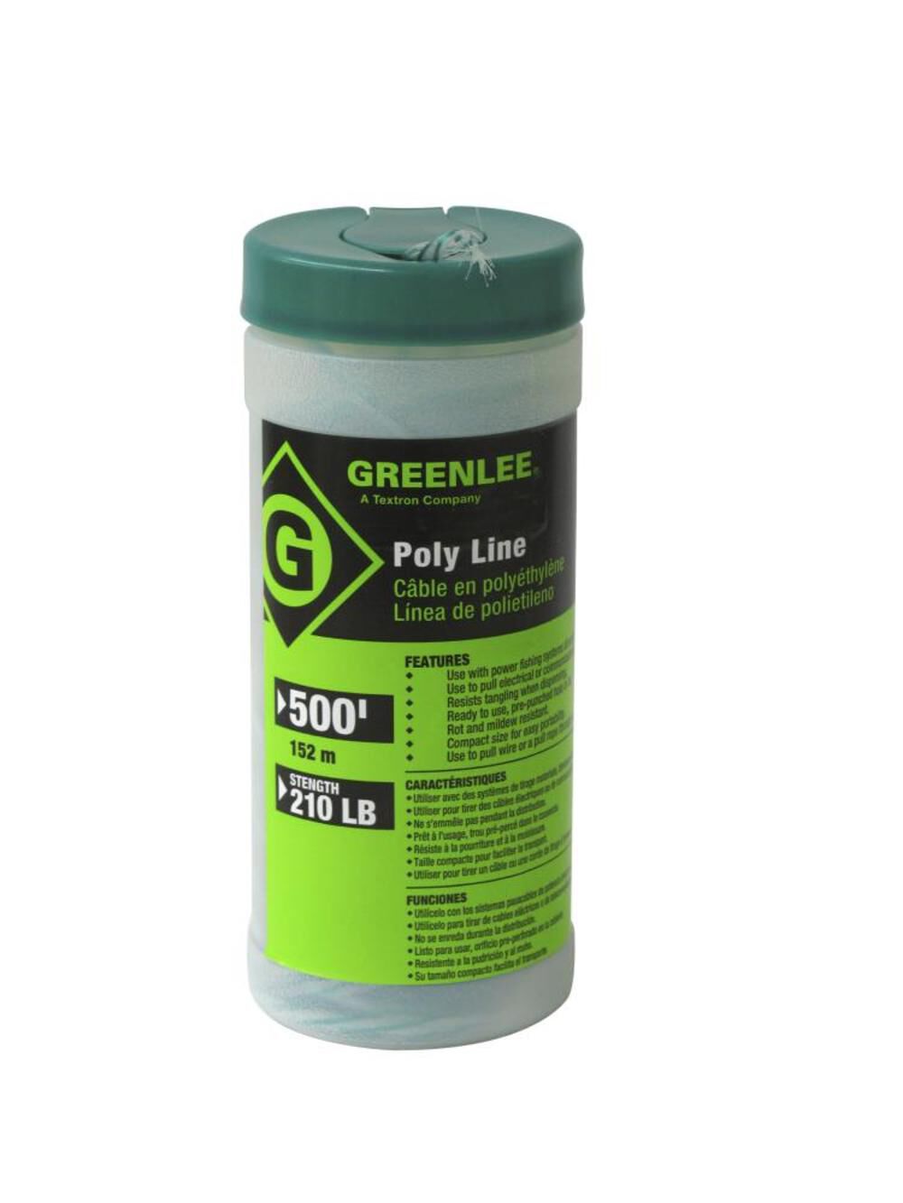 Greenlee 500 Ft. Poly Fishing Line Spiral Twine, large image number 1